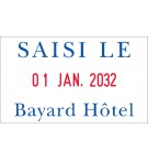 Cassette d'encrage bicolore Trodat Printy 6/4750/2