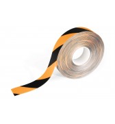 RUBAN DE MARQUAGE SOL NOIR/JAUNE 50mm x 33M