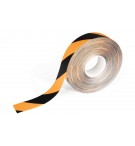 RUBAN DE MARQUAGE SOL NOIR/JAUNE 50mm x 33M