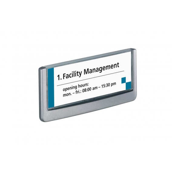 PLAQUE DE PORTE CLICK SIGN 149X52.5mm