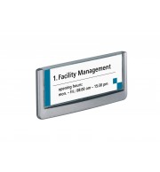 PLAQUE DE PORTE CLICK SIGN 149X52.5mm