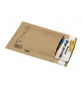 200 POCHETTES KRAFT A BULLES PAPIER 100X165mm