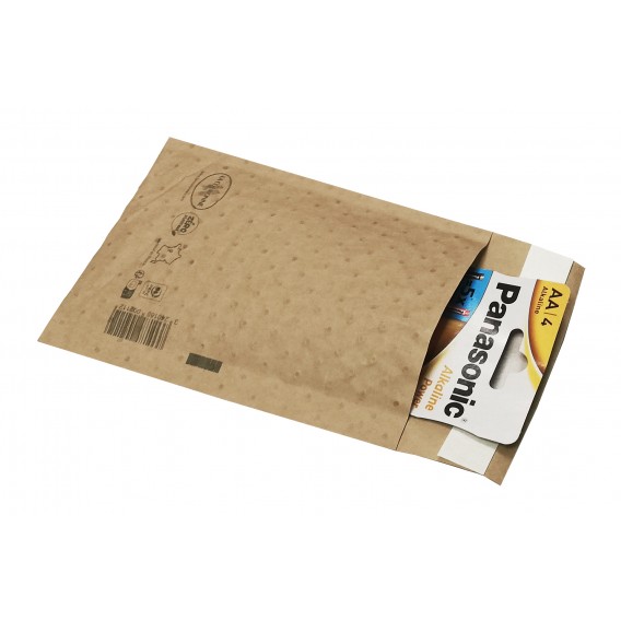 POCHETTE KRAFT A BULLES PAPIER 100X165mm