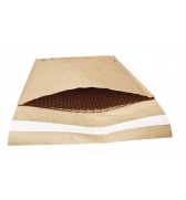 100 POCHETTES KRAFT A BULLES PAPIER 180X265mm