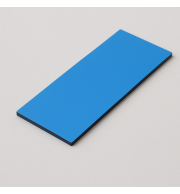 LOT 8 ETIQUETTES MAGNETIQUES 50X150mm BLEUES