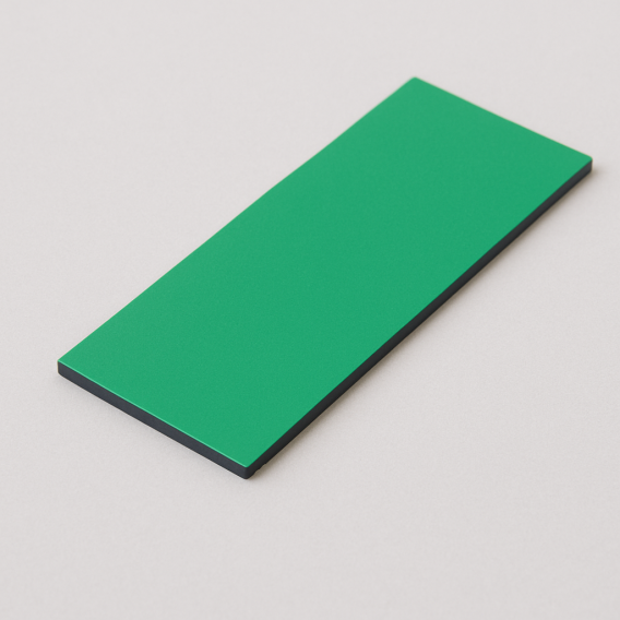 LOT 8 ETIQUETTES MAGNETIQUES 50X150mm VERTES