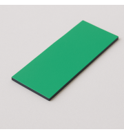 LOT 8 ETIQUETTES MAGNETIQUES 50X150mm VERTES