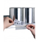 SACHET 10 PORTE-ETIQUETTES ADHESIFS RIGIDES 60x100mm