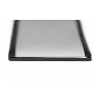 SACHET 50 PORTE-ETIQUETTES MAGNETIQUES PROFIL C 200X40mm