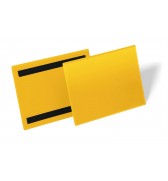 PAQUET 50 POCHT PORTE DOCUMENTS MAGNETIQUES A5 PAYSAGE