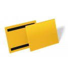 PAQUET 50 POCHT PORTE DOCUMENTS MAGNETIQUES A5 PAYSAGE