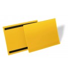 PAQUET 50 POCHT PORTE DOCUMENTS MAGNETIQUES A4 PAYSAGE