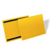 PAQUET 50 POCHT PORTE DOCUMENTS MAGNETIQUES A4 PAYSAGE