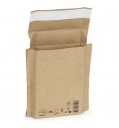 POCHETTE  KRAFT A SOUFFLET BULLES PAPIER 100X150X30mm