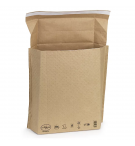 POCHETTE  KRAFT A SOUFFLET BULLES PAPIER 250X350X60mm