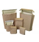 POCHETTE  KRAFT A SOUFFLET BULLES PAPIER 250X350X90mm