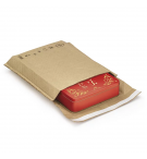 POCHETTE  KRAFT A SOUFFLET BULLES PAPIER 250X350X90mm