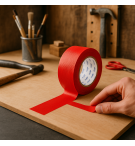 ADHESIF TYPE GAFFER TOILE ROUGE 48mmX50m