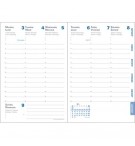 AGENDA QUO VADIS  SEMAINIER EQUOLOGY RANDONNEE 9X13cm RECYCLE 