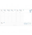 AGENDA QUO VADIS SEMAINIER EQUOLOGY EXECUTIF 16X16cm RECYCLE