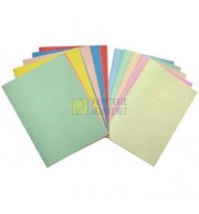 25 CHEMISES 170G + 50 SOUS CHEMISES 60G RECYCLEES COULEURS ASSORTIES