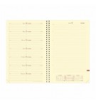 AGENDA SEMAINIER QUO VADIS NOTE 24S - 16X24 CM
