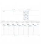 AGENDA SEMAINIER QUO VADIS AGENDASCOP 30X10 CM