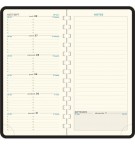 AGENDA SEMAINIER FORMAT POCHE SPIRALE  ESPACE 17 S - 9X17.5 CM