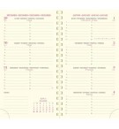 AGENDA SEMAINIER FORMAT POCHE EUROTIME 16S - 9X16 CM