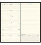 AGENDA SEMAINIER FORMAT POCHE ESPACE 17 - 9X17.5 CM