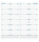 AGENDA SEMAINIER FORMAT POCHE SL 17 - 9X17.5 CM