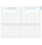 AGENDA JOURNEE PLANIFIEE EXACOMPTA 13.5X21 CM