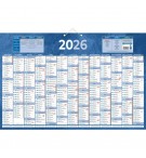 PLAQUE CALENDRIER 13 MOIS / FACE 43X65 CM