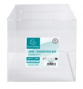 URNE TRANSPARENTE FERMETURE SIMPLE 21X21X21cm