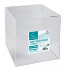 URNE TRANSPARENTE FERMETURE SIMPLE 21X21X21cm