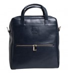 SAC A DOS LADY CUIR BLEU MARINE