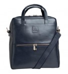 SAC A DOS LADY CUIR BLEU MARINE