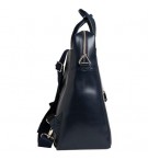 SAC A DOS LADY CUIR BLEU MARINE