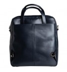 SAC A DOS LADY CUIR BLEU MARINE