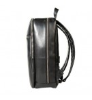 SAC A DOS MIXTE CUIR NOIR