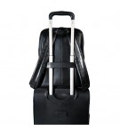 SAC A DOS MIXTE CUIR NOIR