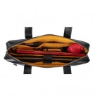 SACOCHE 1 COMPARTIMENT CUIR NOIR