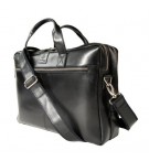 Sacoche ordinateur Exactiv noire 15" double compartiments Exacompta