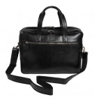 Sacoche ordinateur Exactiv noire 15" double compartiments Exacompta