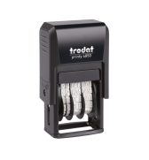 Tampon dateur Trodat Printy 4850 avec 1 lignes de texte