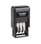 Tampon dateur Trodat Printy 4850 avec 1 lignes de texte