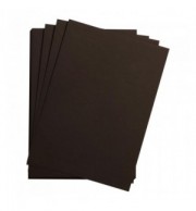 FEUILLE DESSIN A GRAIN 50X65 NOIR 160G