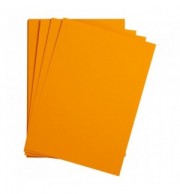 FEUILLE DESSIN A GRAIN 50X65 JAUNE SOLEIL 160G