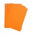 FEUILLE DESSIN A GRAIN 50X65 ORANGE 160G