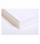 CARTON MOUSSE BLANC 5mm 100X140cm - PAQUET DE 5